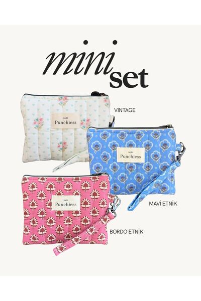 Punchiess Mini etnička torba set od 3 komada