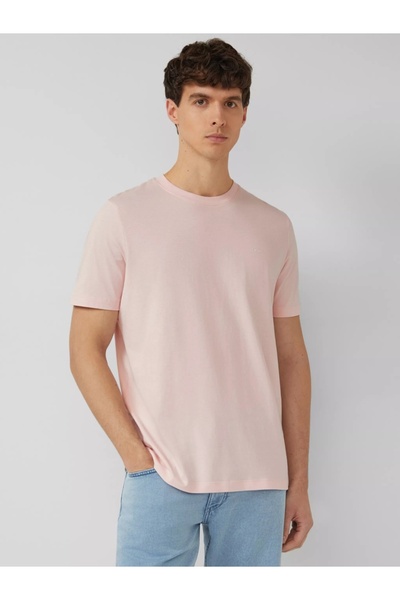 s.Oliver Men's Cotton T-Shirt, Crew Neck, Regular Fit