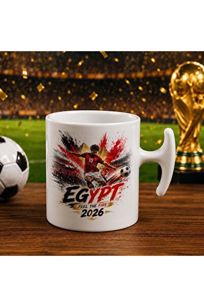 Bk Gift Egypt Fan Themed 2026 World Cup Designed Hammer Trophy Cup