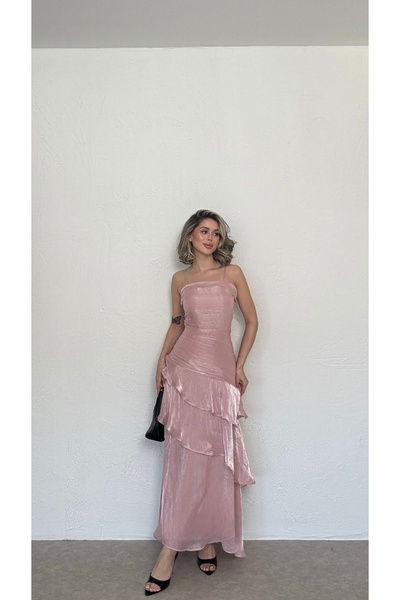 Nesil Flounce Strap Dress
