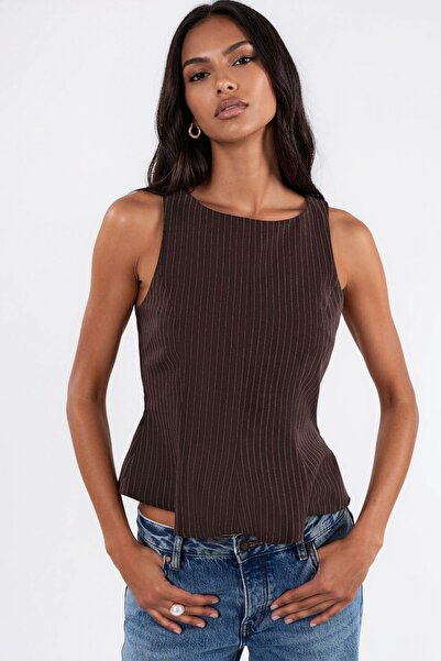 Hiccup Kolsuz Peplum Top