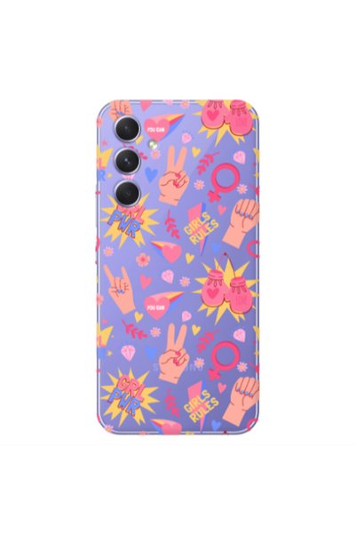 Other Samsung S25 PLUS Grl Pwr 2 Transparent Silicone TPU Θήκη