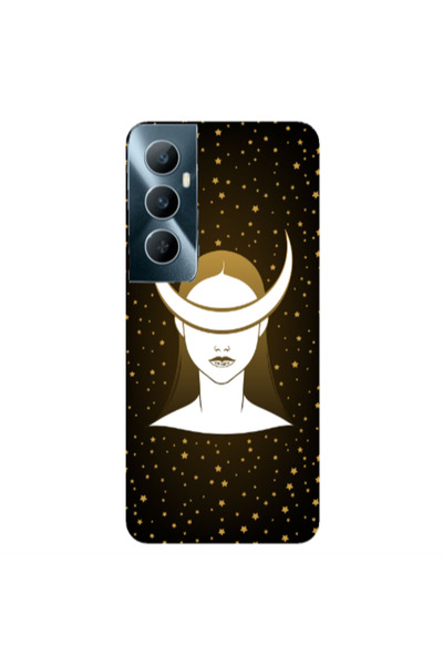 Other Realme C65 Moon eyes Transparent Silicone TPU Θήκη