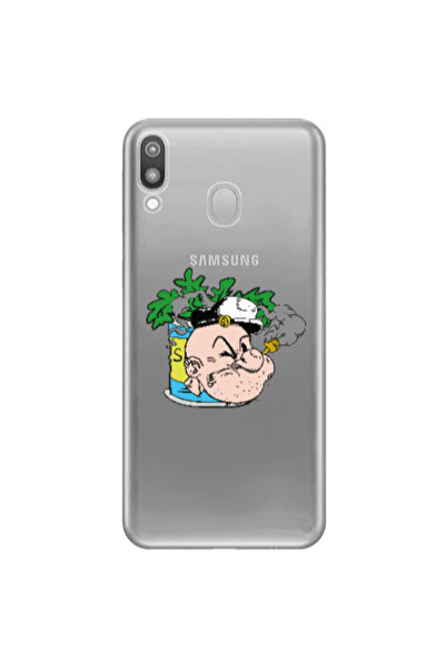 Other Samsung M20 Popeye Transparent Silicone TPU Θήκη