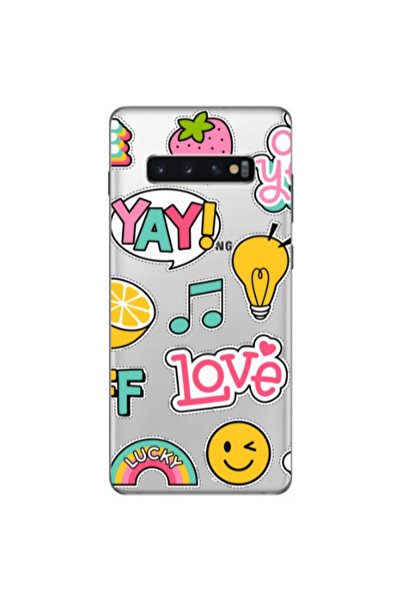 Other Samsung S10 Plus Cute desing Transparent Silicone TPU Θήκη