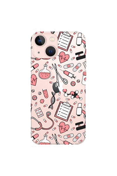 Other Apple iPhone 13 Laboratory Transparent Silicone TPU Θήκη