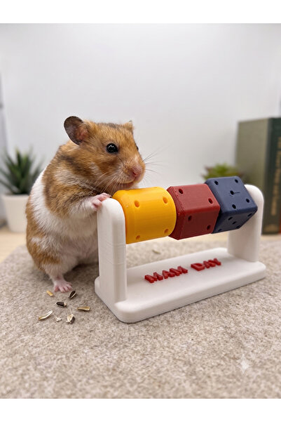 Mam Day Hamster , Ginepig Eğitici Zeka Oyuncağı Kemirgen Oyuncak