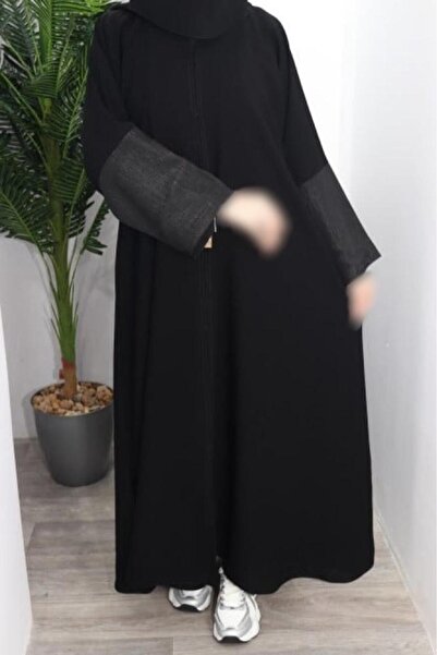 Rosana عباية جوري, بتصميم كلاسيكي باكمام لامعة