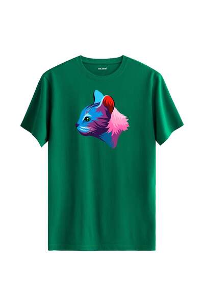 Colermi Colorful Liora Cat Printed T-Shirt