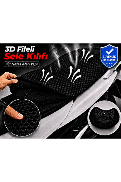 Vi Caro Husa scaunului motocicletei SYM Orbit II 125 Husa scaunului cu plasa ...