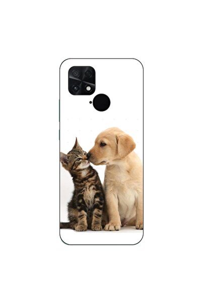 OEM Case compatible with Xiaomi Poco C40 Silicone Gel Tpu Pattern Kitten Pupp...
