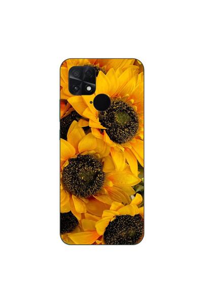 OEM Case compatible with Xiaomi Poco C40 Silicone Gel Tpu Sunflower Pattern