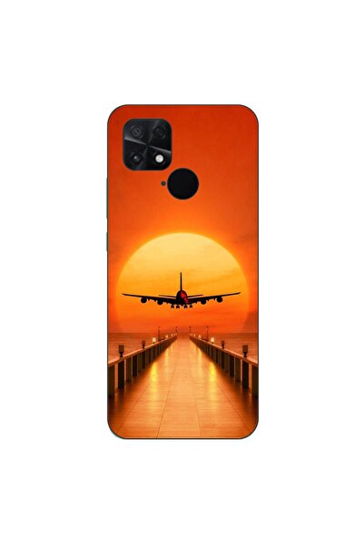 OEM Case compatible with Xiaomi Poco C40 Silicone Gel Tpu Pattern Airplane Su...