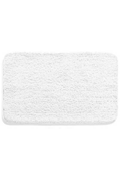 Jaskus ® CloudVelvet Bath Mat | Premium White Velvet, Ultra Fluffy Plush Text...