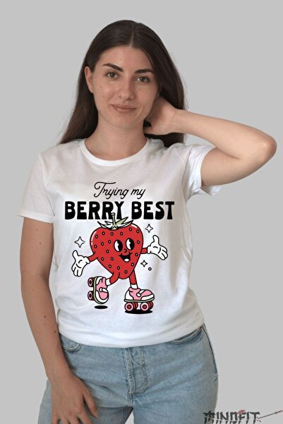 GILDAN Tricou Cu Capsuni Berry Best