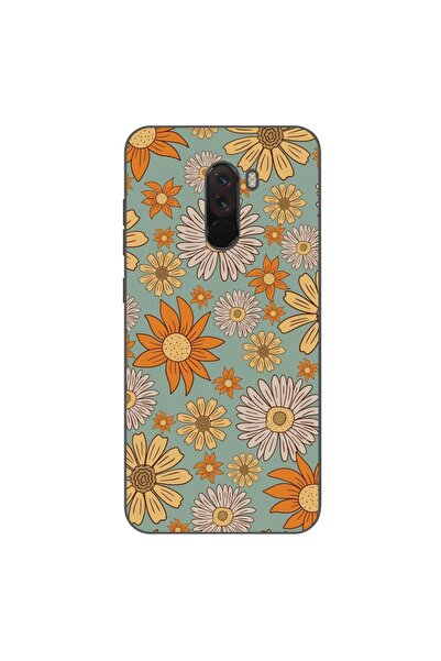 OEM Husa compatibila cu Xiaomi Pocophone F1 Silicon Gel Tpu Model Vintage Meadow