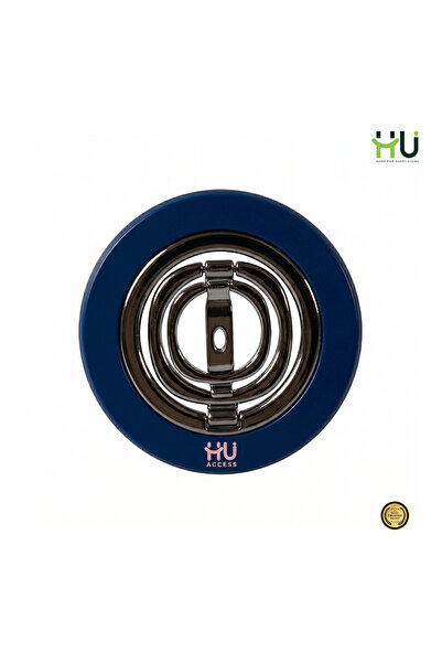 HU HAPPY USER Magnetic Phone Holder Ring – Ultra Thin Zinc Alloy Phone Grip w...