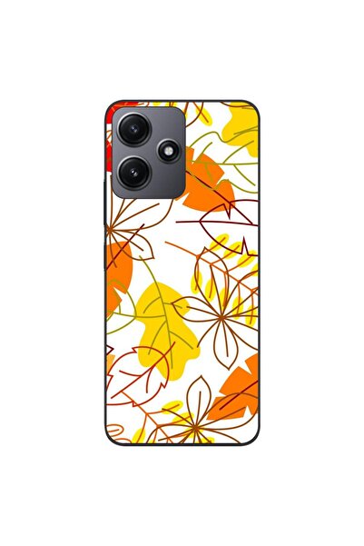 OEM Case compatible with Xiaomi Redmi 12 5G Silicon Gel Tpu Pattern Autumn Vi...