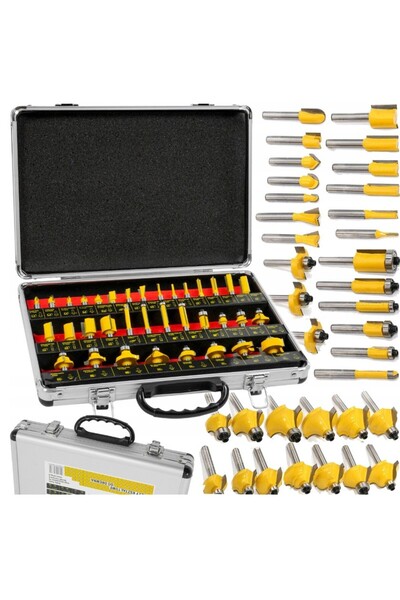 Notig Tools Set de 35 de freze pentru lemn, Notig Tools, N4600