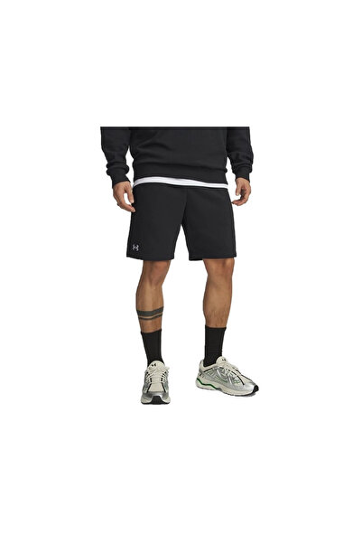 Under Armour Ua Rival Fleece Shorts Men's Casual Shorts 1379779-001 Black