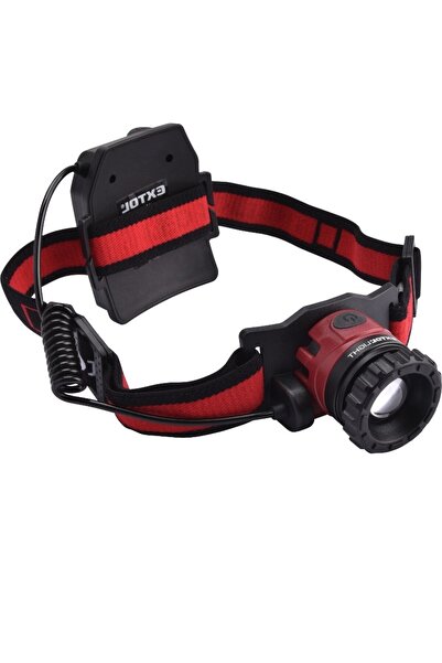 Extol Lanternă frontală, Extol, 10W CREE XPL, încărcare USB, funcție zoom, 43190