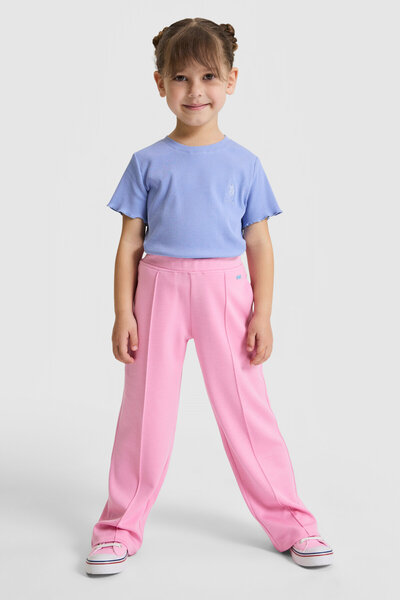 U.S. Polo Assn. Kız Çocuk Pembe Eşofman Altı 50325670-VR041