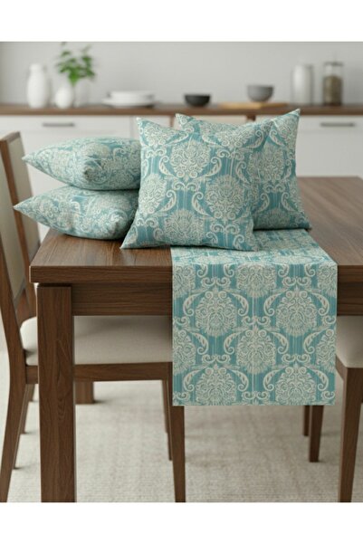 elissa home Modern Authentic Patterned 5-Piece Combination Set - 140X40 Dinin...