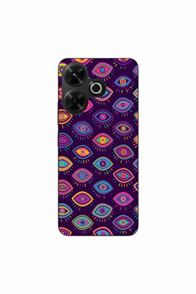 OEM Case compatible with Xiaomi Redmi 13 4G Silicon Gel Tpu Pattern Tribal Eyes