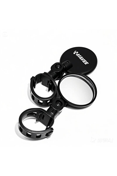Navee مرآة صغيرة للسكوتر مصنوعة من مواد PP+PA+PU. يدعم الدوران بزاوية 360 درج...