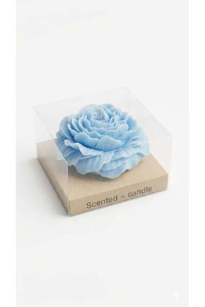 TOHFA Scented candle with carved rose design - gift and distribution box 6 pi...