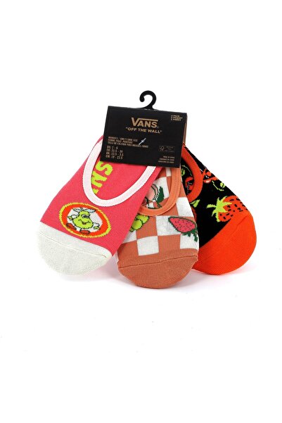 Vans Παιδικές Κάλτσες για Κορίτσι Πολύχρωμες VN0007B8SNQ1 3 Ζευγάρια