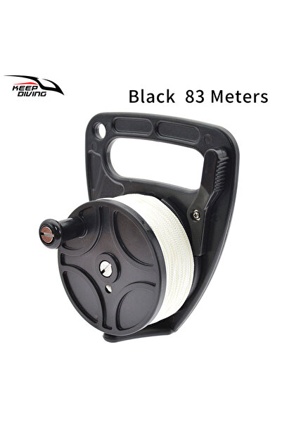 Choice Black Reel-83M 1Pcs 150/249ft Line Handheld Diving Cave Reel for Under...