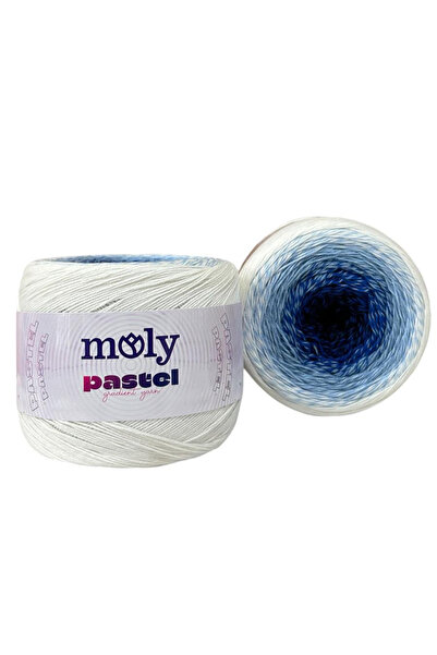Moly Pastel Ombre Batik | Col. No: 1012 | Renk Geçişli Pamuklu Yazlık Örgü İp...
