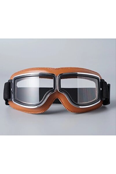 Choice Brown Transparent Motorcycle Glasses Windproof Motorcycle Helmet Glass...
