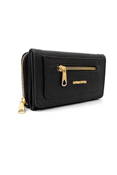 Sanmorris Modern Design Zippered Women's Wallet