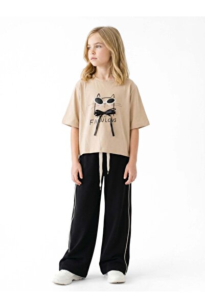 XO Kids طقم بيجامة صيفية للبنات من 8 إلى 14 سنة 8637-8409
