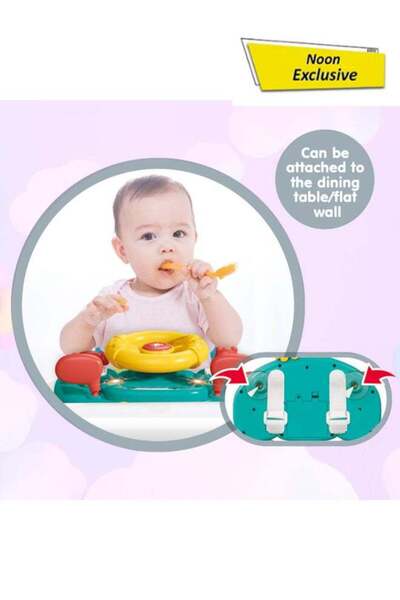 ARCO STORE 3-in-1 Baby Steering Wheel Toy with Suction Cup and Straps |   Dri...