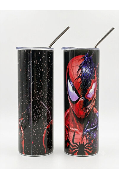 HOLOL كوب حراري عازل بتصميم سبايدر كان وفينوم tumbler cup venom 600ml