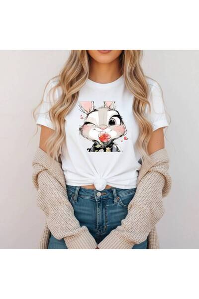 JANTIL MODA 🔥 Tricou unisex oversize, 100% bumbac, cu decolteu tip crew, cu ...