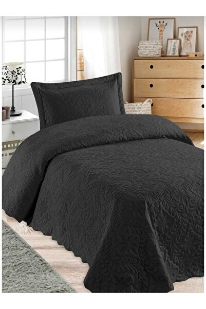 aktartekstil Micro Quilted Single Bedspread 180X230 cm with Pillow