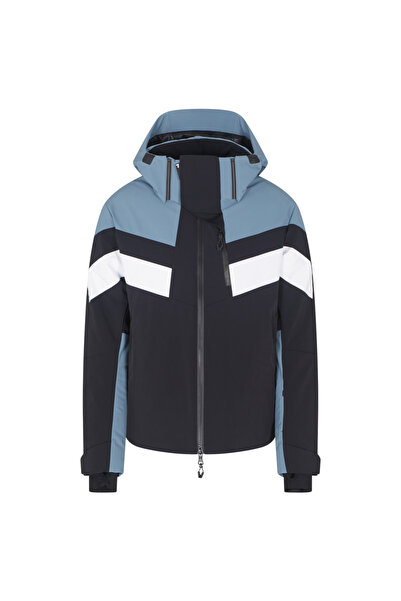 Emporio Armani Ανδρικό μπουφάν σκι EA7 Cortina Colorblock-Μπλε/Λευκό/Μαύρο-S