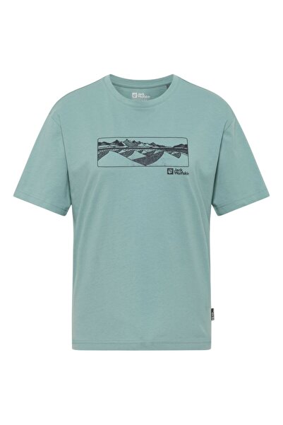 Jack Wolfskin Tricou de damă Cordillera SS 2025 - Albastru - M