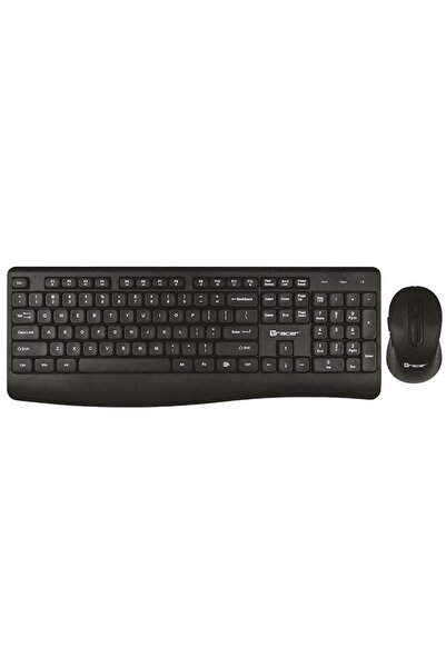 Tracer Kit tastatură și mouse Bartix II RF, Wireless 2.4GHz, USB, Negru