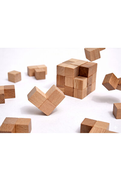 COCOTA TOYS Wooden Fun Wooden Soma Cube