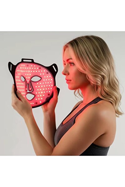 OEM Mască Facială cu Terapie Lumină Roșie LED | Anti-Îmbătrânire | Regenerare...