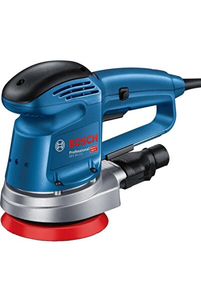 Bosch Επαγγελματικό Τριβείο Τυχαίας Τροχιάς GEX 34-125, 125 χιλ., 340 W, 12.0...