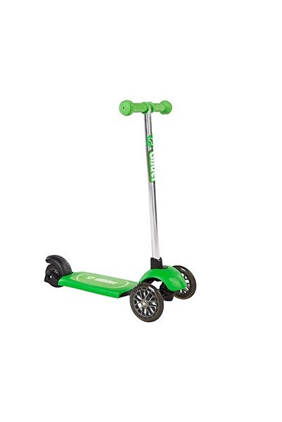 Yvolution Trotineta Glider Deluxe Green, ghidon detasabil din aluminiu, roti ...