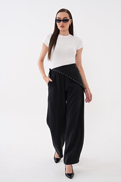 Mega Life Yandan Scarf Model Modal Woven Pants