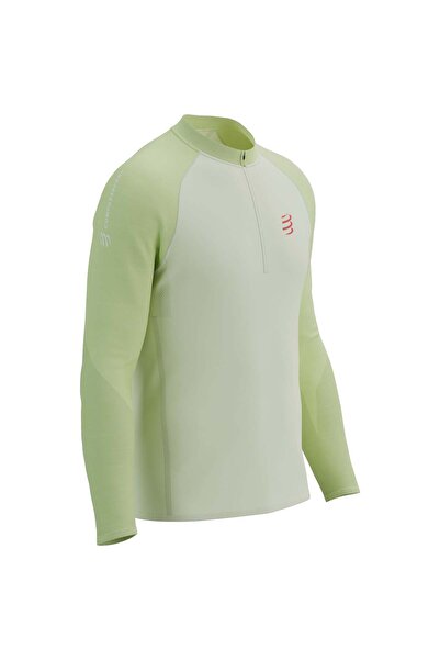 Compressport Tricou de alergare bărbați Trail HZ FW 2025 - Verde deschis - S