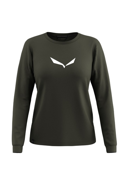 Salewa Cămașă de damă Eagle Solidlogo Dry'Ton-Verde închis-44/38